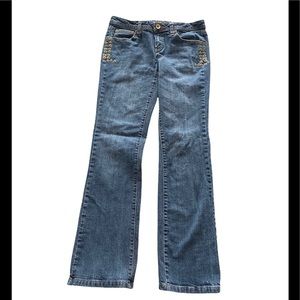 Arizona Jean Co Denim Blue Jeans 7 Juniors